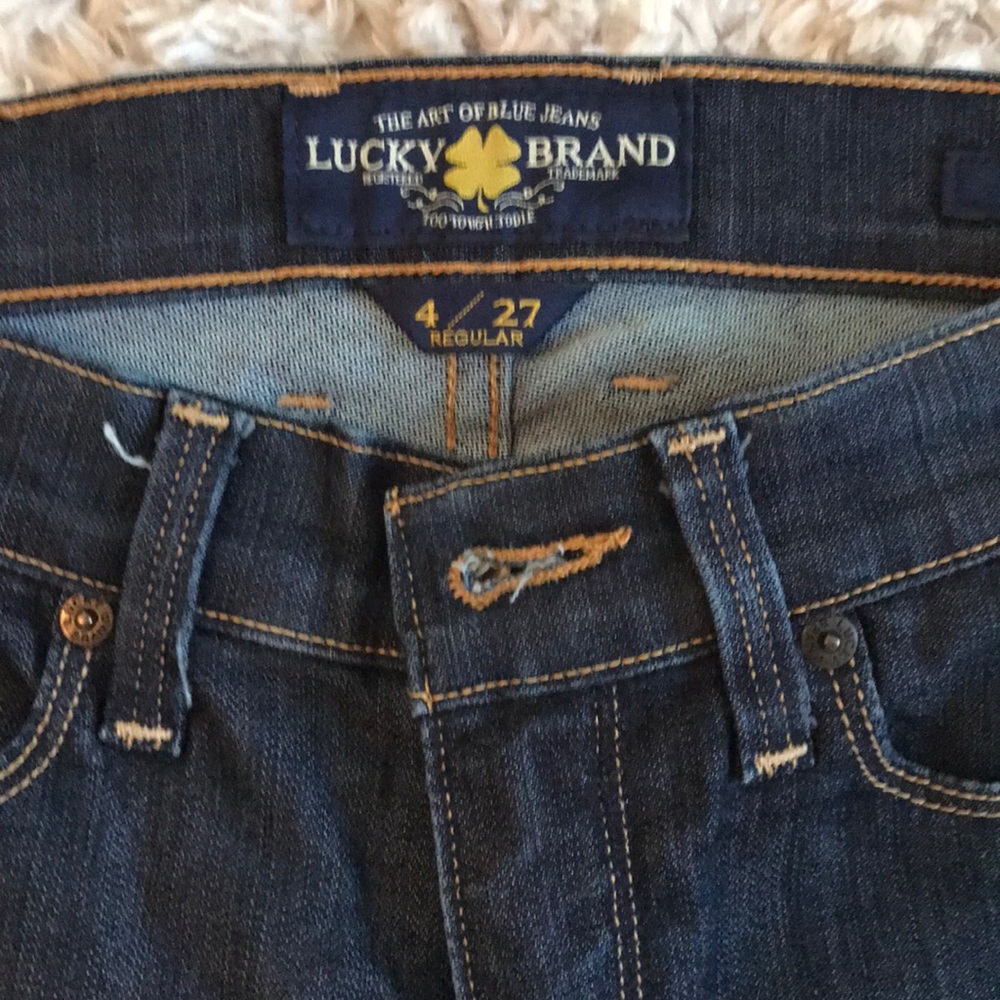 Lucky Denim Casual Jeans Size 4 length 27 regular Streetwear